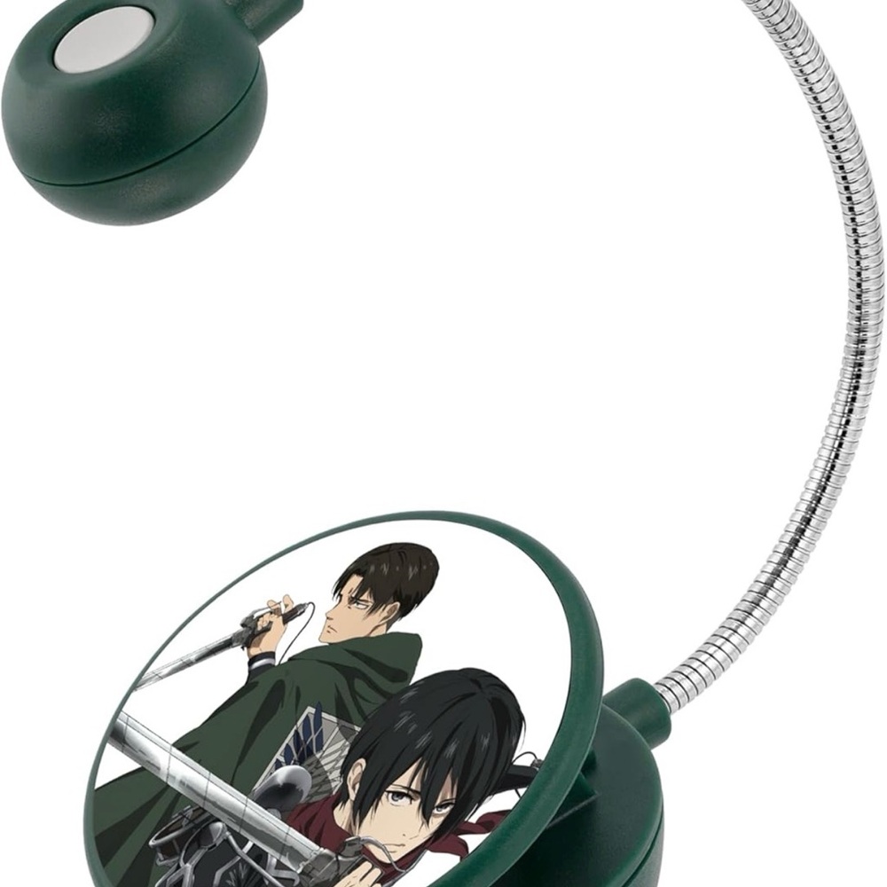 Attack on titans two led clip on reading light